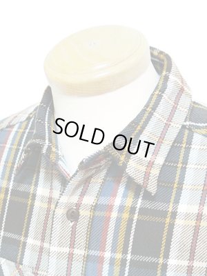 画像3: 【 UES（ウエス） 】 先染めヘビーチェックネルシャツ [ ブラウン ] 再入荷！