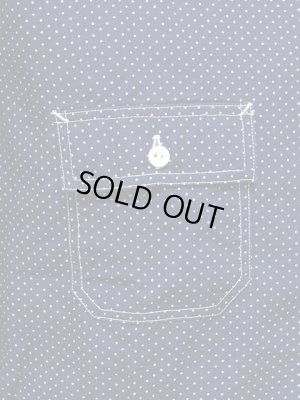 画像5: 【 SUGAR CANE（シュガーケン） 】  【 4.5oz. 】 INDIGO POLKA DOT WORK SHIRTS [ FICTION ROMANCE ]