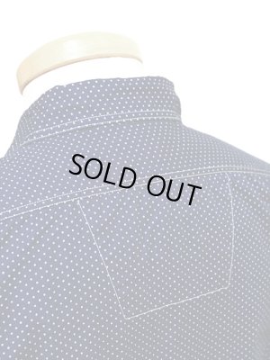 画像4: 【 SUGAR CANE（シュガーケン） 】  【 4.5oz. 】 INDIGO POLKA DOT WORK SHIRTS [ FICTION ROMANCE ]