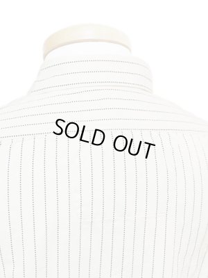 画像4: 【 SUGAR CANE（シュガーケン） 】  【 8.5oz. 】 WHITE WABASH STRIPE WORK SHIRTS [ FICTION ROMANCE ] 再入荷！