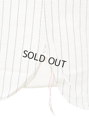 画像8: 【 SUGAR CANE（シュガーケン） 】  【 8.5oz. 】 WHITE WABASH STRIPE WORK SHIRTS [ FICTION ROMANCE ] 再入荷！