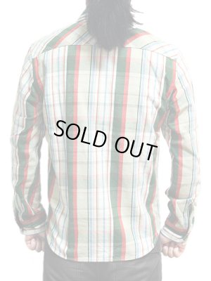 画像2: 【 JELADO（ジェラード） 】 ヘビーチェックネルシャツ [ ショート丈 ] [ クリーム ] 再入荷！