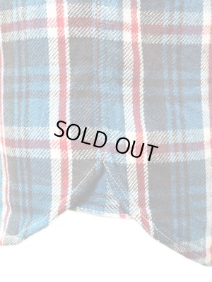 画像6: 【 UES（ウエス） 】 先染めヘビーチェックネルシャツ [ ブルー ] 再入荷！