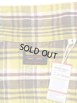 画像8: 【 UES（ウエス） 】 先染めヘビーチェックネルシャツ [ イエロー ] 再入荷！