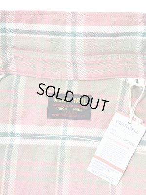 画像8: 【 UES（ウエス） 】 先染めヘビーチェックネルシャツ [ ピンク ] 再入荷！