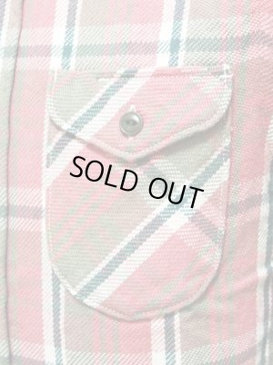 画像4: 【 UES（ウエス） 】 先染めヘビーチェックネルシャツ [ ピンク ] 再入荷！