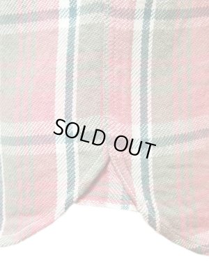 画像6: 【 UES（ウエス） 】 先染めヘビーチェックネルシャツ [ ピンク ] 再入荷！