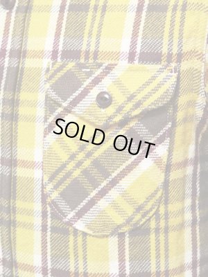 画像4: 【 UES（ウエス） 】 先染めヘビーチェックネルシャツ [ イエロー ] 再入荷！