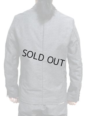 画像2: 【 SUGAR CANE（シュガーケン） 】 【 12.5oz. 】 COTTON PRINT MOLESKIN JACKET [ BLACK ] [ FICTION ROMANCE ]