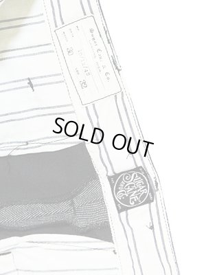 画像12: 【 SUGAR CANE（シュガーケン） 】 【 12.5oz. 】 COTTON PRINT MOLESKIN TROUSERS [ BLACK ] [ FICTION ROMANCE ]