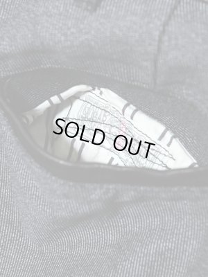 画像11: 【 SUGAR CANE（シュガーケン） 】 【 12.5oz. 】 COTTON PRINT MOLESKIN TROUSERS [ BLACK ] [ FICTION ROMANCE ]