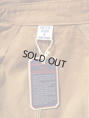 画像10: 【 UES（ウエス） 】 オリジナルブラウンダックカバーオール 再入荷！