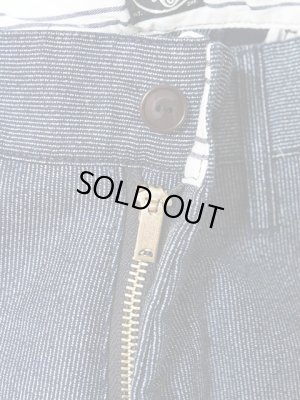 画像9: 【 SUGAR CANE（シュガーケン） 】 【 12.5oz. 】 COTTON PRINT MOLESKIN TROUSERS [ NAVY ] [ FICTION ROMANCE ]