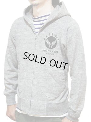 画像8: 【 BUZZ RICKSON'S（バズリクソンズ） 】 FULL ZIP HOODED SWEAT PARKA [ U.S. AIR FORCES ] 再入荷！