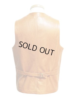 画像3: 【 LUA×Y'2 LEATHER 】 ルア別注 レザーワークベスト [ LV-01 ] 【 少量限定生産モデル 】