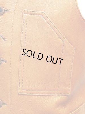 画像11: 【 LUA×Y'2 LEATHER 】 ルア別注 レザーワークベスト [ LV-01 ] 【 少量限定生産モデル 】