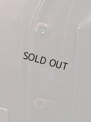 画像16: 【 LUA×Y'2 LEATHER 】 ルア別注 レザーワークベスト [ LV-01 ] 【 少量限定生産モデル 】