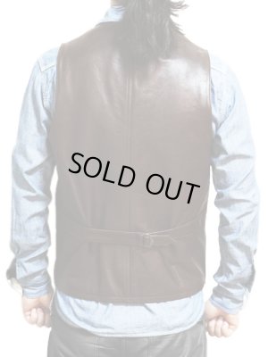 画像5: 【 LUA×Y'2 LEATHER 】 ルア別注 レザーワークベスト [ LV-01 ] 【 少量限定生産モデル 】