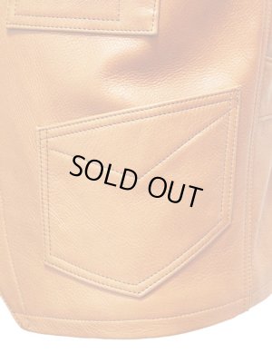画像12: 【 LUA×Y'2 LEATHER 】 ルア別注 レザーワークベスト [ LV-01 ] 【 少量限定生産モデル 】