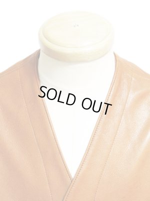 画像9: 【 LUA×Y'2 LEATHER 】 ルア別注 レザーワークベスト [ LV-01 ] 【 少量限定生産モデル 】