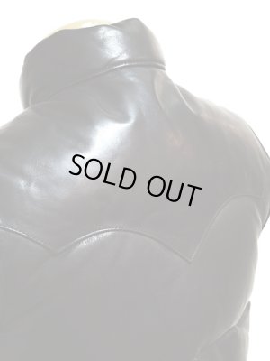 画像6: 【 Y'2 LEATHER（ワイツーレザー） 】　ホースハイド × ステアオイルダウンベスト　[ 馬革×牛革 ]