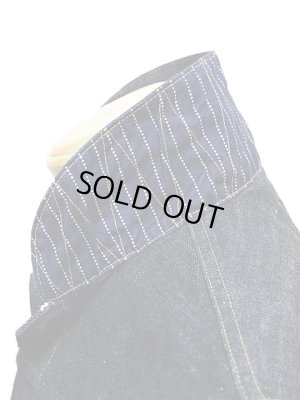 画像4: 【 SUGAR CANE×Mister Freedom（シュガーケン×ミスターフリーダム） 】 12oz. デニムジャケット 【 12oz. 】 NOS DENIM Ranch Blouse [ Made in U.S.A. ] [ Sportsman ]