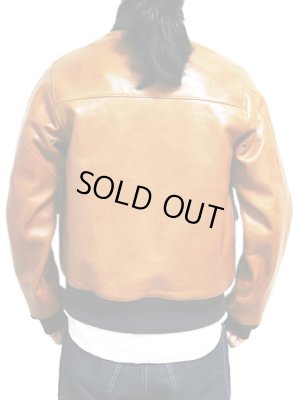 画像2: 【 Y'2 LEATHER（ワイツーレザー） 】 ルースホースハイドA-1タイプジャケット [ 馬革 ] 再入荷！