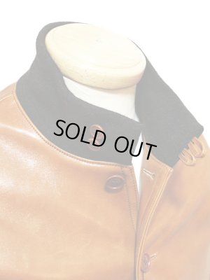 画像3: 【 Y'2 LEATHER（ワイツーレザー） 】 ルースホースハイドA-1タイプジャケット [ 馬革 ] 再入荷！