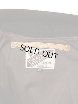 画像11: 【 Y'2 LEATHER（ワイツーレザー） 】 ルースホースハイドA-1タイプジャケット [ 馬革 ] 再入荷！