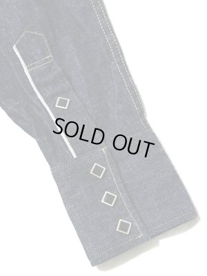 画像7: 【 SAMURAI JEANS（サムライジーンズ） 】 【 10oz. 】 刀耳セルビッチデニムウエスタンシャツ [ カモメ ] 再入荷！