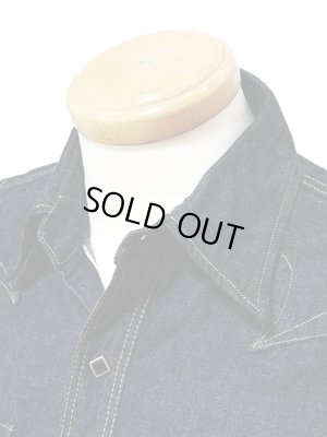 画像3: 【 SAMURAI JEANS（サムライジーンズ） 】 【 10oz. 】 刀耳セルビッチデニムウエスタンシャツ [ カモメ ] 再入荷！