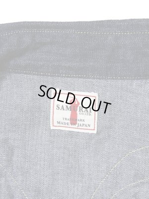 画像12: 【 SAMURAI JEANS（サムライジーンズ） 】 【 10oz. 】 刀耳セルビッチデニムウエスタンシャツ [ カモメ ] 再入荷！