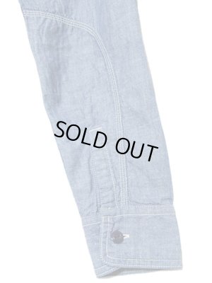 画像7: 【 Pherrow's（フェローズ） 】 シャンブレーワークシャツ [ BLUE CHAMBRAY ]