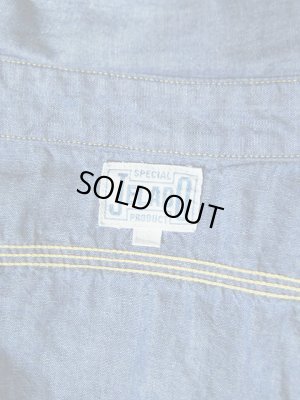 画像10: 【 JELADO（ジェラード） 】 インディゴシャンブレーガチャポケワークシャツ 再入荷！
