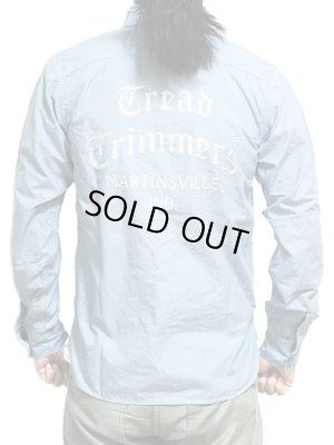 画像2: 【 Pherrow's（フェローズ） 】 カスタムシャンブレーワークシャツ [ TREAD TRIMMERS ]