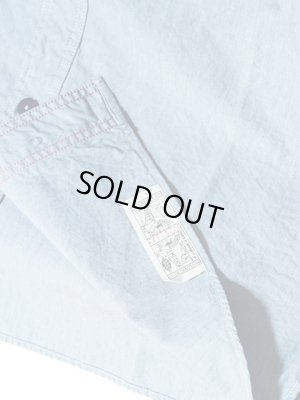 画像9: 【 Pherrow's（フェローズ） 】 カスタムシャンブレーワークシャツ [ TREAD TRIMMERS ]