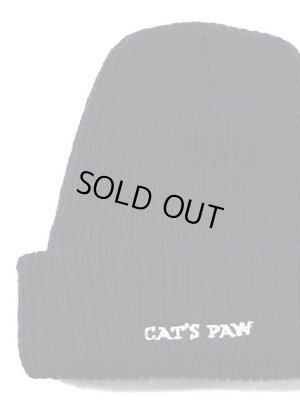 画像2: 【 CAT'S PAW（キャッツポウ） 】 オリジナルニットキャップ [ Made in U.S.A. ] [ NAVY ] 再入荷！