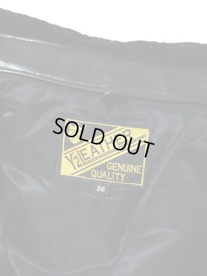 画像12: 【 Y'2 LEATHER（ワイツーレザー） 】 ステアオイルシンサレートレーシングジャケット 再入荷！[ 牛革 ]
