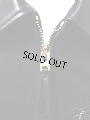 画像9: 【 Y'2 LEATHER（ワイツーレザー） 】 HVホースハイドシングルライダースジャケット [ 馬革 ] [ BLACK ]