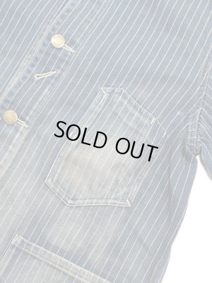 画像4: 【 FULLCOUNT（フルカウント） 】　ウォバッシュカバーオール　[ Early 1900s Wabash Chore Jacket HW ] [ Used Wash ]