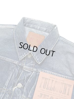 画像3: 【 FULLCOUNT（フルカウント） 】　【 13.7oz. 】 1st Type スカデニムジャケット　[ Souvenir Embroidery Type 1 Denim Jacket HW “More Than Real” ] [ Used Wash ]