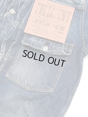 画像4: 【 FULLCOUNT（フルカウント） 】　【 13.7oz. 】 1st Type スカデニムジャケット　[ Souvenir Embroidery Type 1 Denim Jacket HW “More Than Real” ] [ Used Wash ]