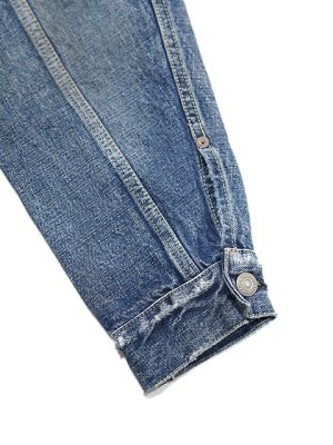 画像6: 【 FULLCOUNT（フルカウント） 】　【 13.7oz. 】 1st Type スカデニムジャケット　[ Souvenir Embroidery Type 1 Denim Jacket HW “More Than Real” ] [ Used Wash ]