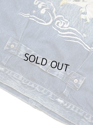 画像8: 【 FULLCOUNT（フルカウント） 】　【 13.7oz. 】 1st Type スカデニムジャケット　[ Souvenir Embroidery Type 1 Denim Jacket HW “More Than Real” ] [ Used Wash ]