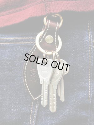 画像10: 【 UES（ウエス） 】 オリジナルリーフ型カウレザーキーホルダー 再入荷！