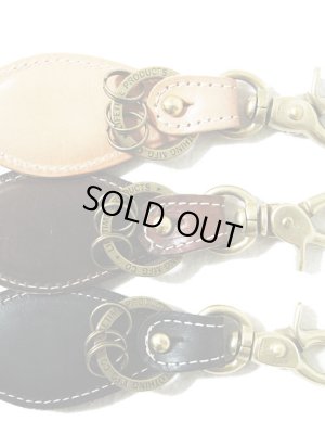 画像4: 【 UES（ウエス） 】 オリジナルリーフ型カウレザーキーホルダー 再入荷！