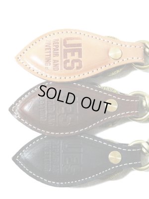 画像2: 【 UES（ウエス） 】 オリジナルリーフ型カウレザーキーホルダー 再入荷！