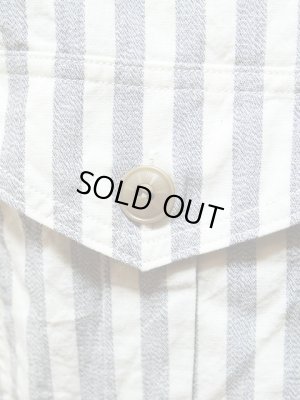 画像7: 【 JELADO（ジェラード） 】 撚り杢ストライプボーイスカウトワークシャツ [ Pressman Shirts ]