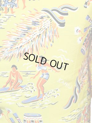 画像4: 【 SUN SURF（サンサーフ） 】 長袖アロハシャツ L/S HAWAIIAN SHIRT [ KAHILI HAWAII ]