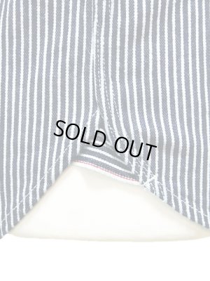 画像6: 【 UES（ウエス） 】 オリジナルヒッコリーストライプワークシャツ 再入荷！